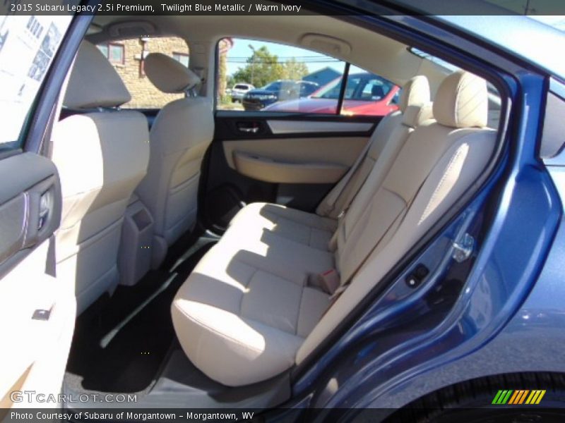 Twilight Blue Metallic / Warm Ivory 2015 Subaru Legacy 2.5i Premium