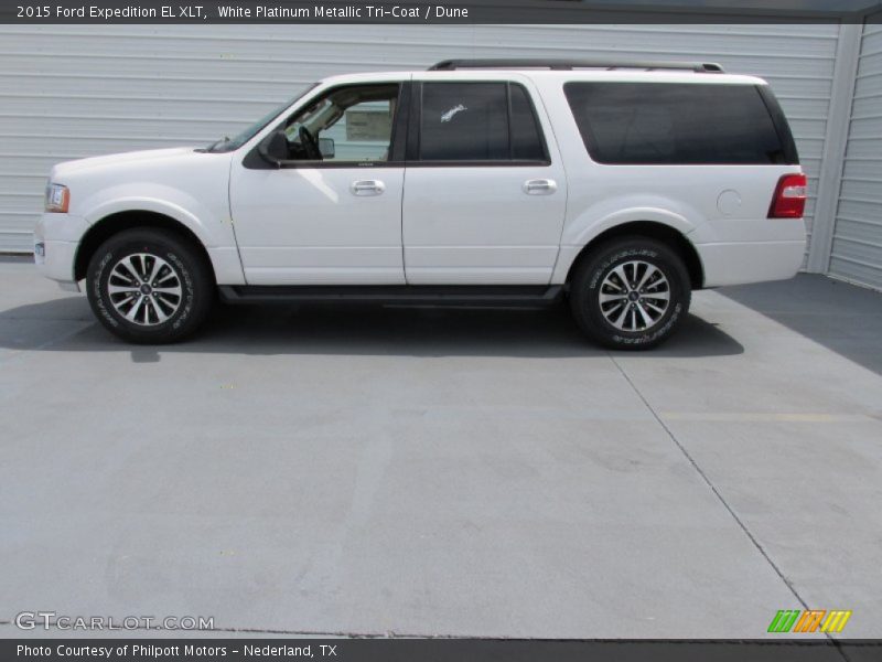  2015 Expedition EL XLT White Platinum Metallic Tri-Coat