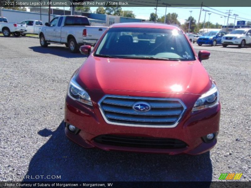 Venetian Red Pearl / Slate Black 2015 Subaru Legacy 3.6R Limited