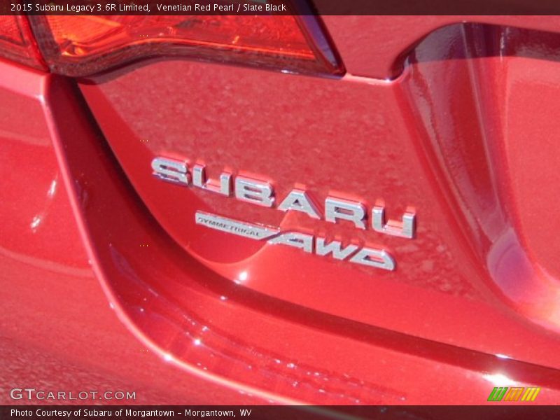 Venetian Red Pearl / Slate Black 2015 Subaru Legacy 3.6R Limited