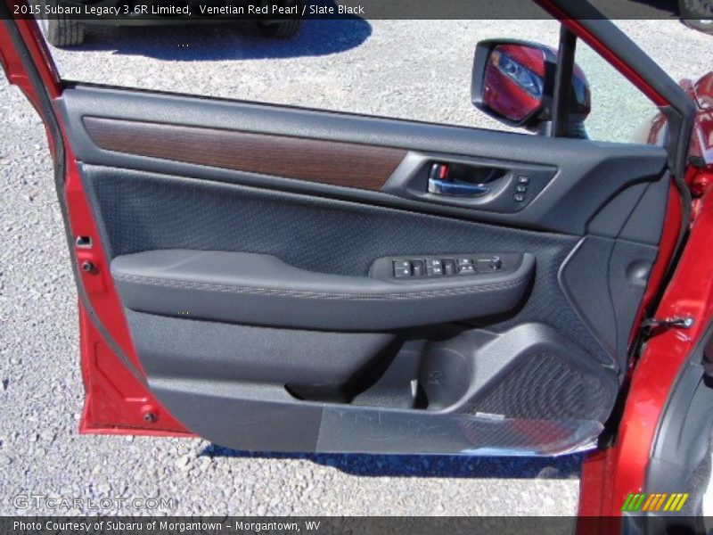 Venetian Red Pearl / Slate Black 2015 Subaru Legacy 3.6R Limited
