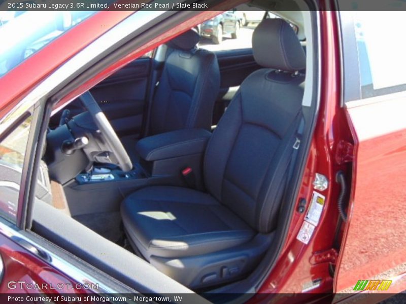 Venetian Red Pearl / Slate Black 2015 Subaru Legacy 3.6R Limited