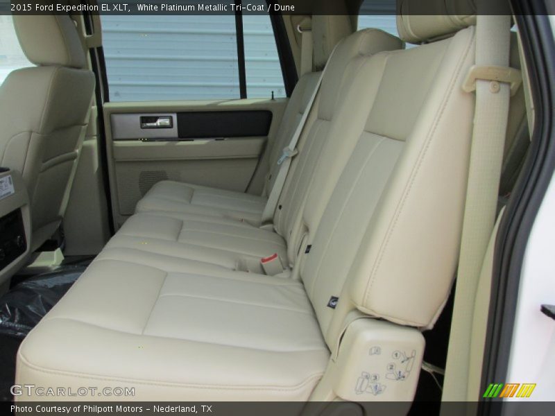 Rear Seat of 2015 Expedition EL XLT