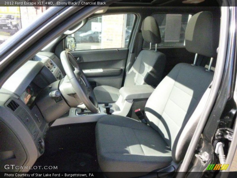 Ebony Black / Charcoal Black 2012 Ford Escape XLT 4WD