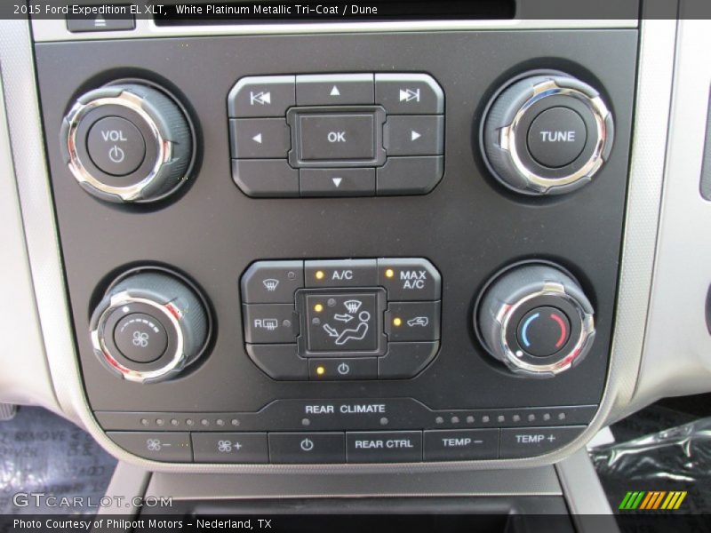 Controls of 2015 Expedition EL XLT