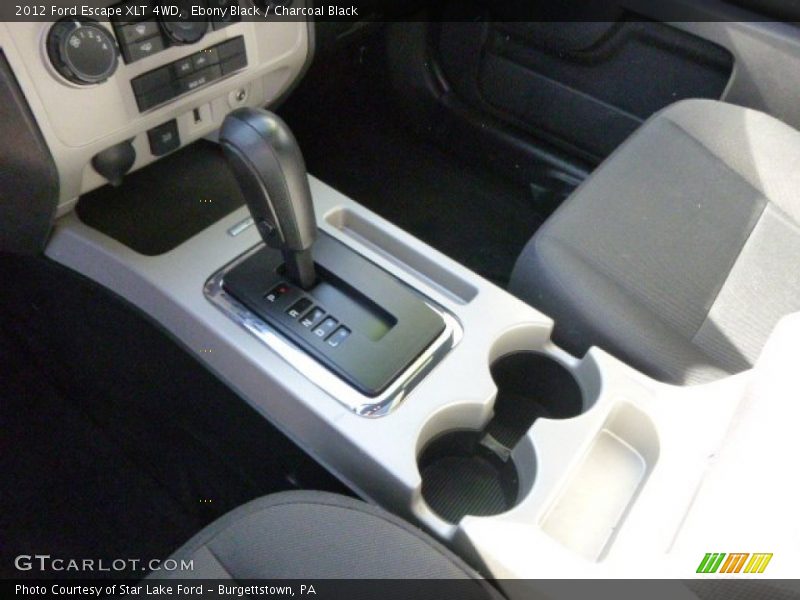 Ebony Black / Charcoal Black 2012 Ford Escape XLT 4WD