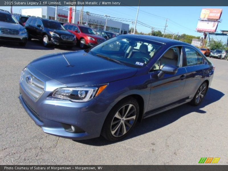 Twilight Blue Metallic / Warm Ivory 2015 Subaru Legacy 3.6R Limited