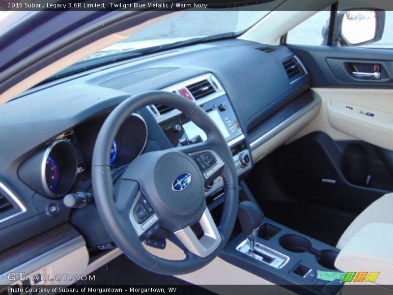 Twilight Blue Metallic / Warm Ivory 2015 Subaru Legacy 3.6R Limited