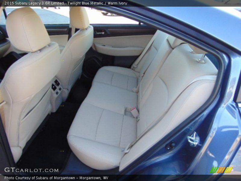 Twilight Blue Metallic / Warm Ivory 2015 Subaru Legacy 3.6R Limited