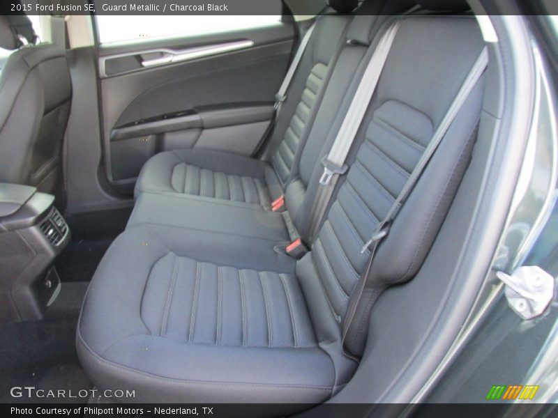 Rear Seat of 2015 Fusion SE