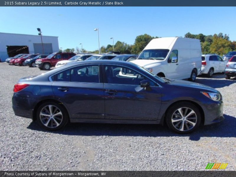 Carbide Gray Metallic / Slate Black 2015 Subaru Legacy 2.5i Limited