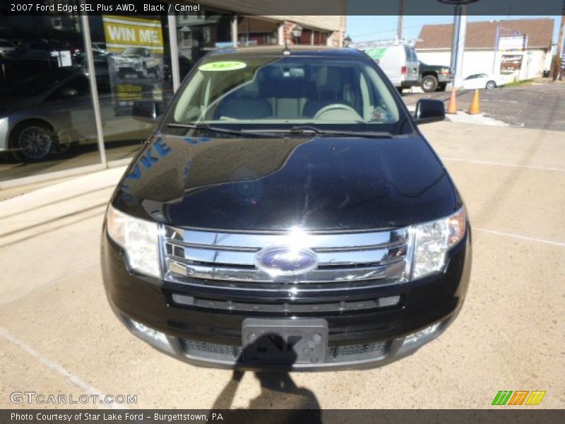 Black / Camel 2007 Ford Edge SEL Plus AWD