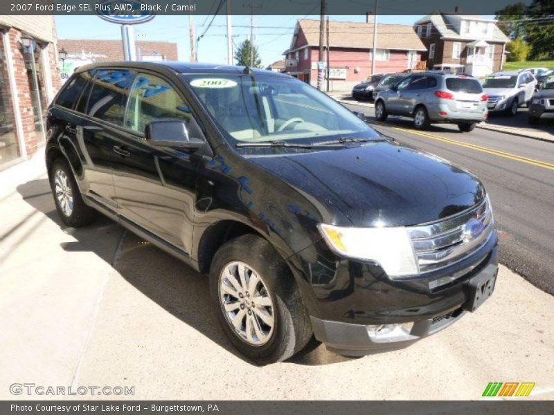 Black / Camel 2007 Ford Edge SEL Plus AWD