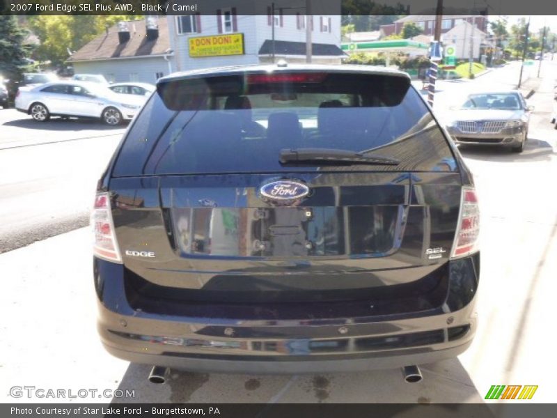 Black / Camel 2007 Ford Edge SEL Plus AWD