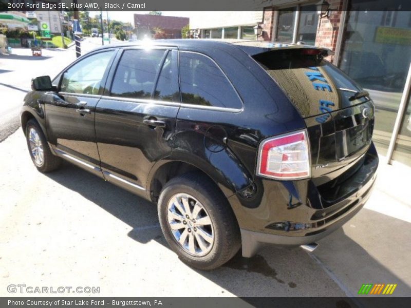 Black / Camel 2007 Ford Edge SEL Plus AWD