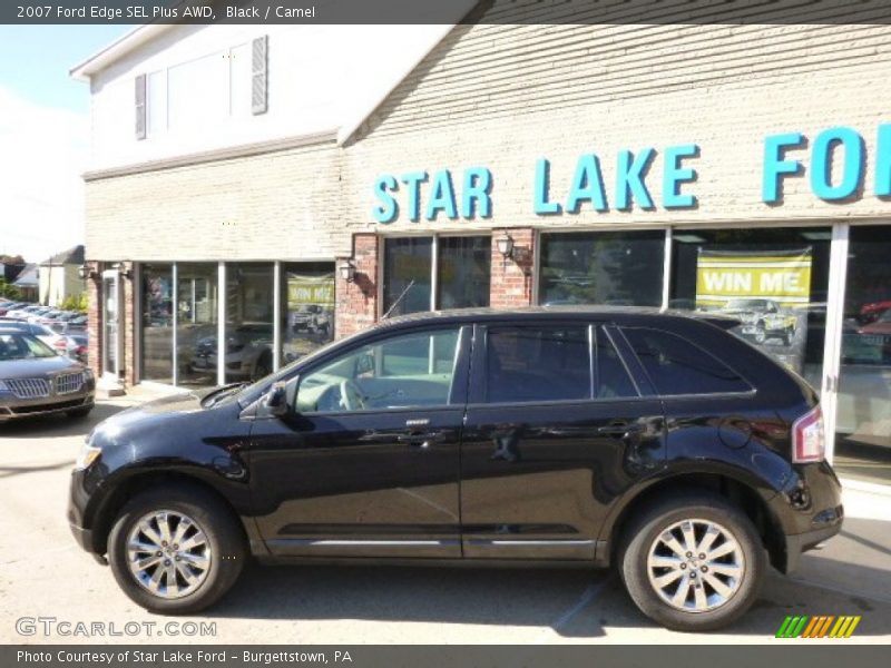 Black / Camel 2007 Ford Edge SEL Plus AWD