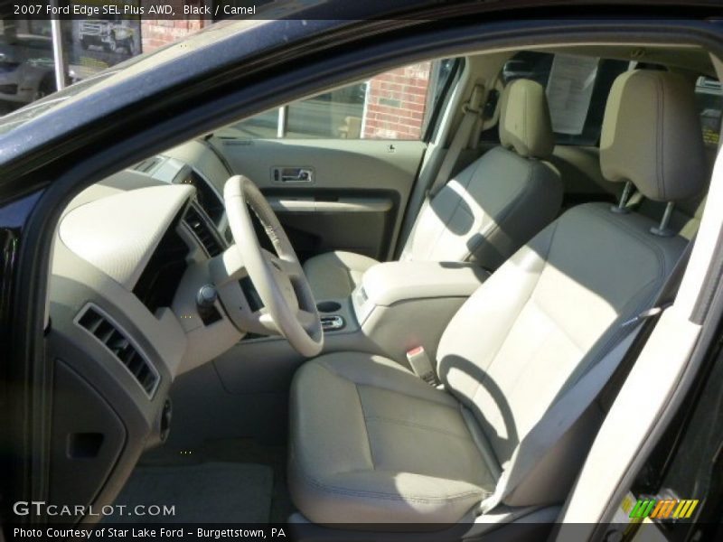 Black / Camel 2007 Ford Edge SEL Plus AWD