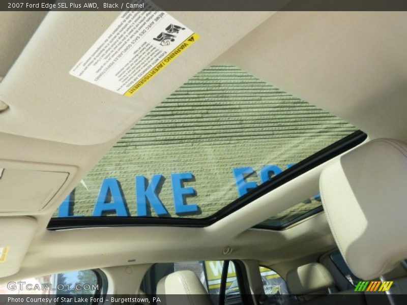 Black / Camel 2007 Ford Edge SEL Plus AWD