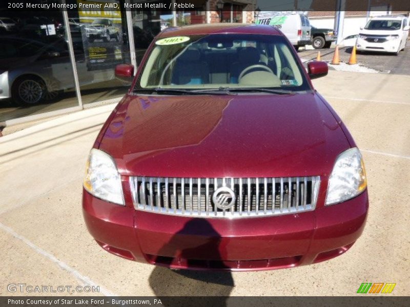 Merlot Metallic / Pebble 2005 Mercury Montego Premier AWD