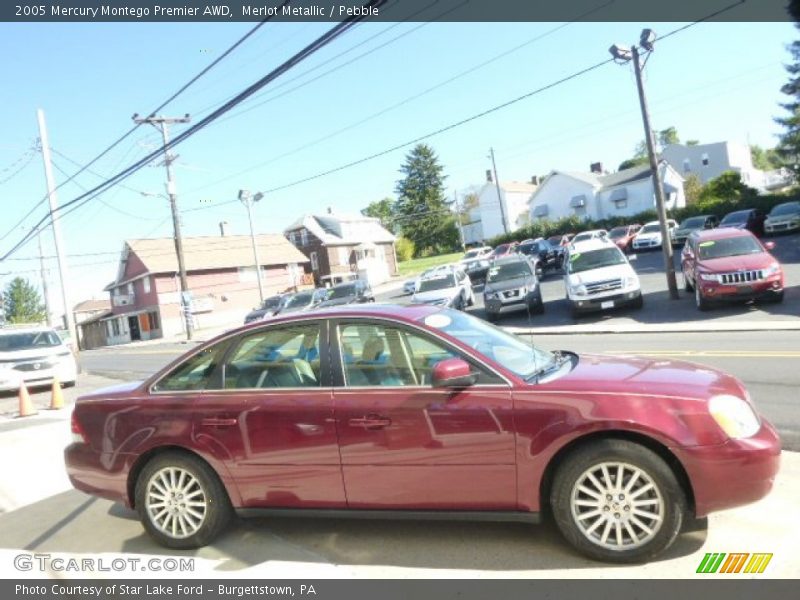 Merlot Metallic / Pebble 2005 Mercury Montego Premier AWD