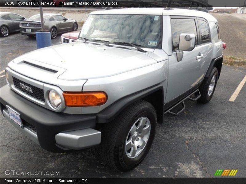 Titanium Metallic / Dark Charcoal 2008 Toyota FJ Cruiser 4WD