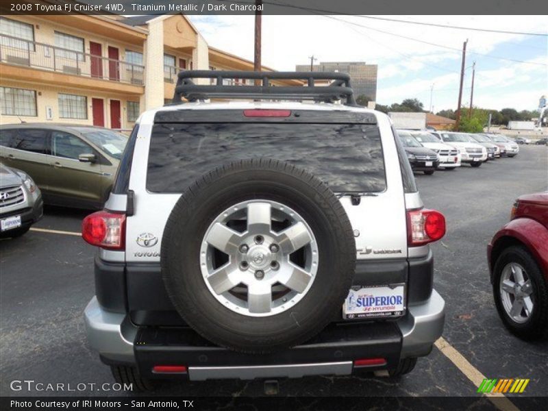 Titanium Metallic / Dark Charcoal 2008 Toyota FJ Cruiser 4WD