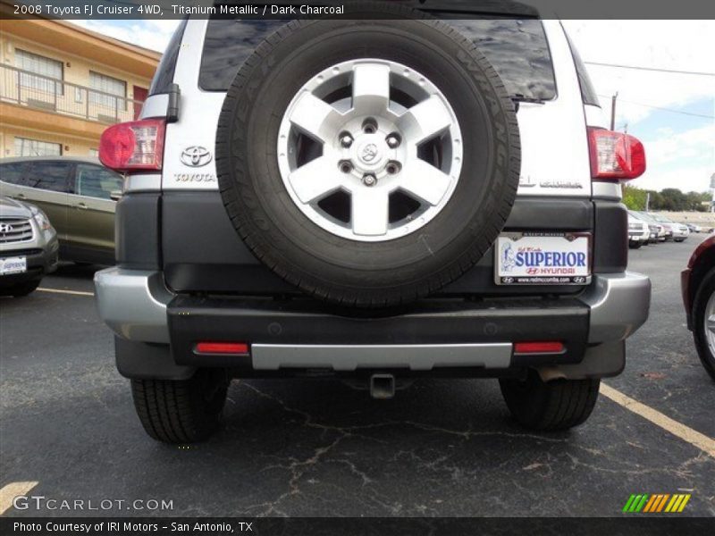 Titanium Metallic / Dark Charcoal 2008 Toyota FJ Cruiser 4WD