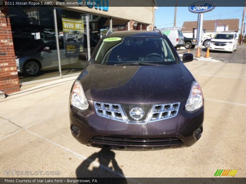 Black Amethyst / Black 2011 Nissan Rogue S AWD