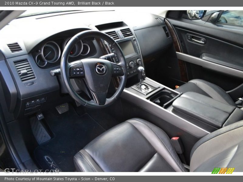 Brilliant Black / Black 2010 Mazda CX-9 Grand Touring AWD