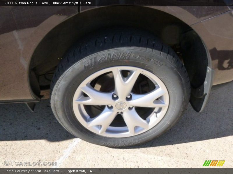 Black Amethyst / Black 2011 Nissan Rogue S AWD
