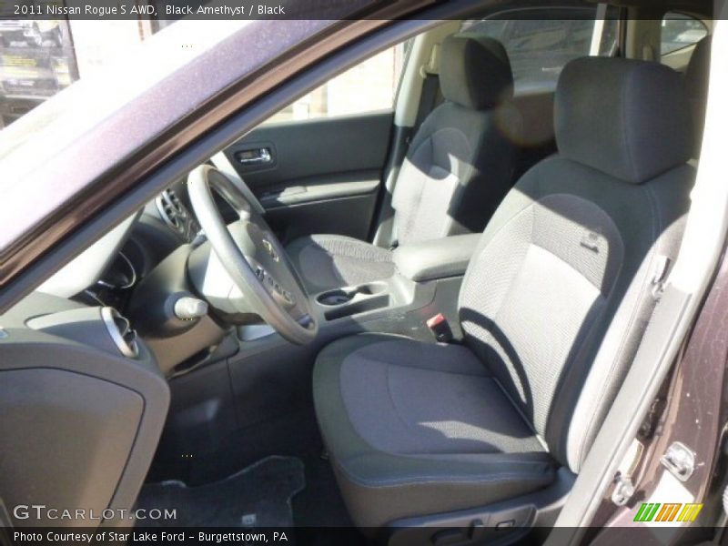 Black Amethyst / Black 2011 Nissan Rogue S AWD