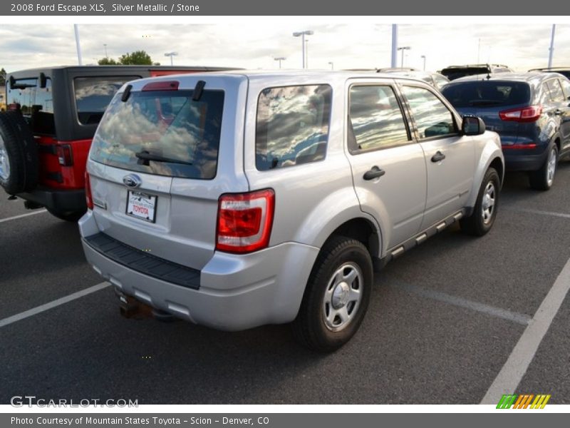 Silver Metallic / Stone 2008 Ford Escape XLS