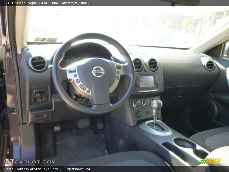 Black Amethyst / Black 2011 Nissan Rogue S AWD