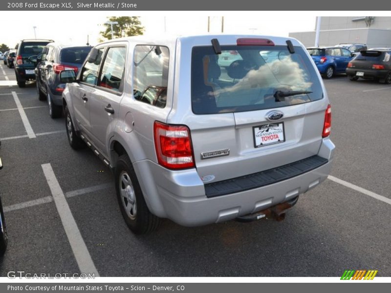 Silver Metallic / Stone 2008 Ford Escape XLS