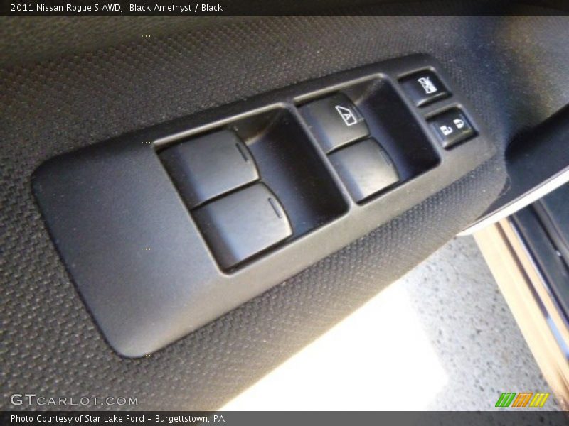 Black Amethyst / Black 2011 Nissan Rogue S AWD