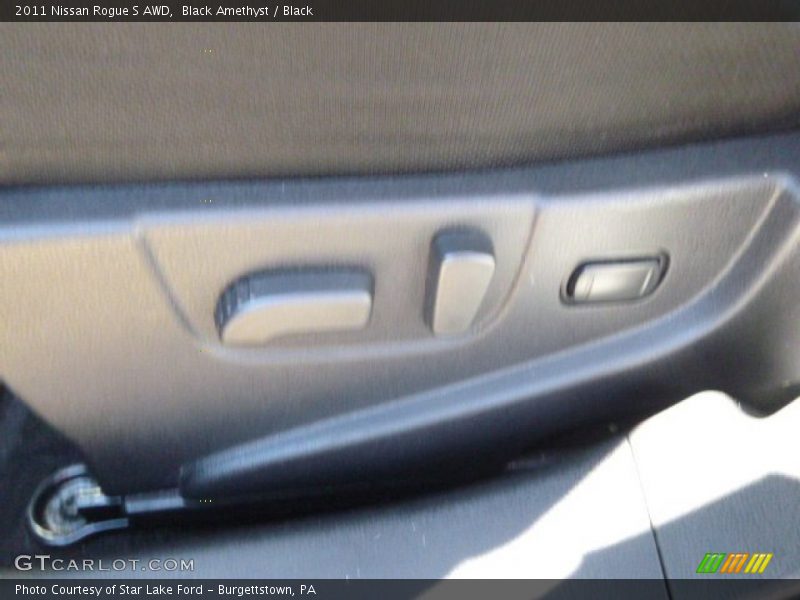 Black Amethyst / Black 2011 Nissan Rogue S AWD