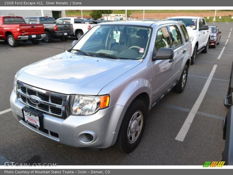 Silver Metallic / Stone 2008 Ford Escape XLS
