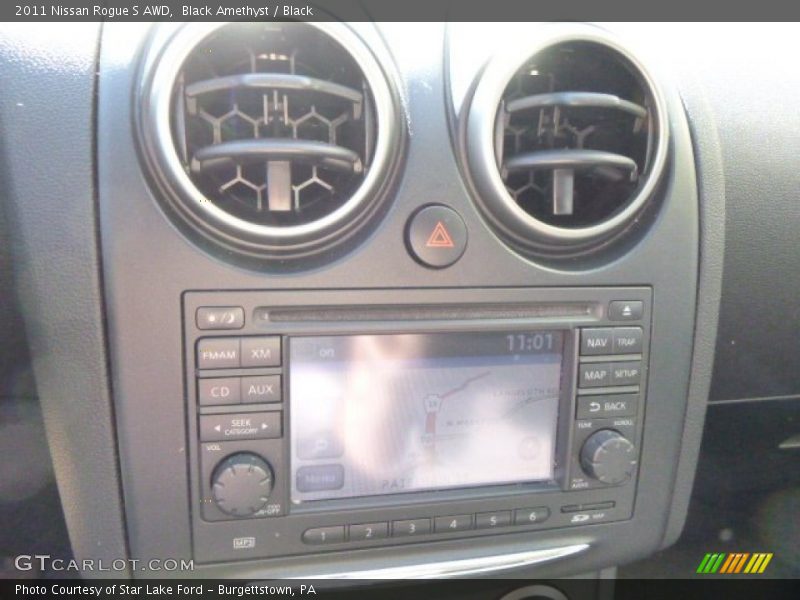 Black Amethyst / Black 2011 Nissan Rogue S AWD