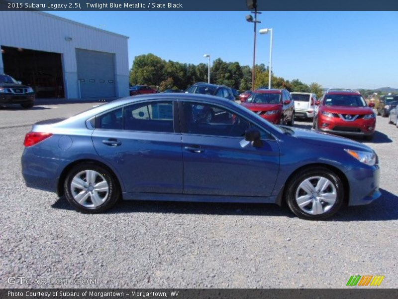 Twilight Blue Metallic / Slate Black 2015 Subaru Legacy 2.5i