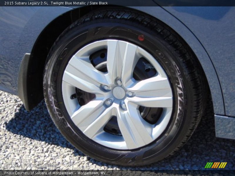 Twilight Blue Metallic / Slate Black 2015 Subaru Legacy 2.5i