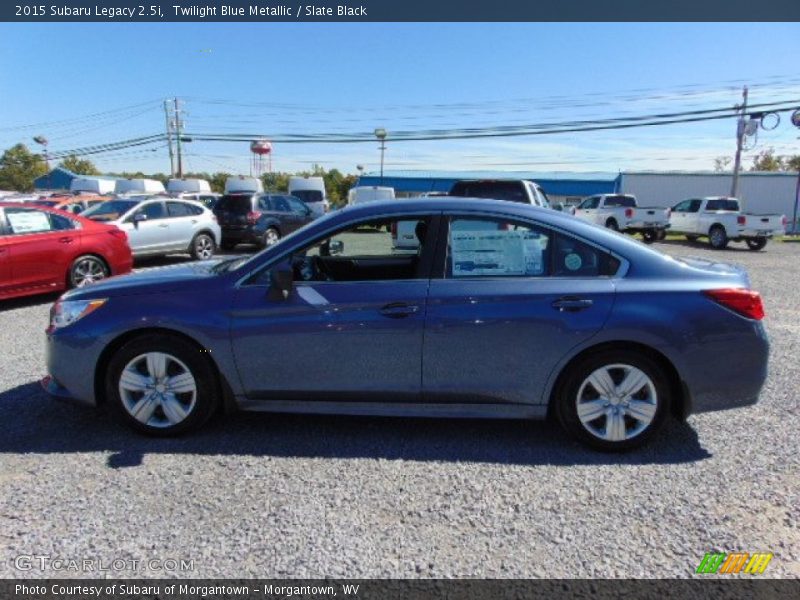 Twilight Blue Metallic / Slate Black 2015 Subaru Legacy 2.5i