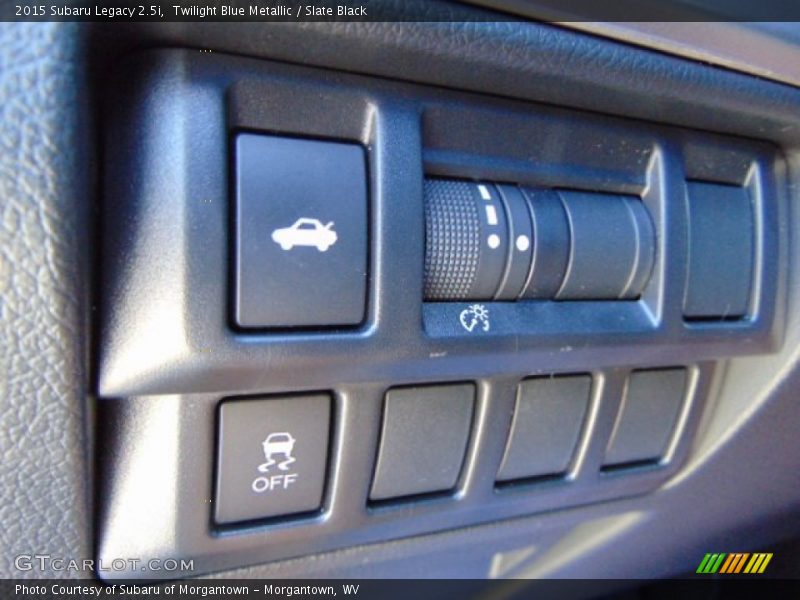 Twilight Blue Metallic / Slate Black 2015 Subaru Legacy 2.5i