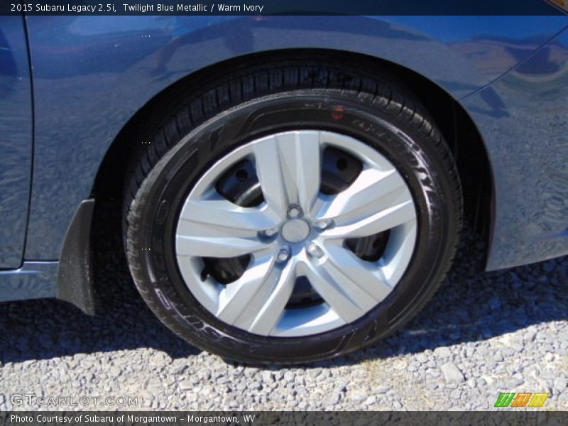 Twilight Blue Metallic / Warm Ivory 2015 Subaru Legacy 2.5i