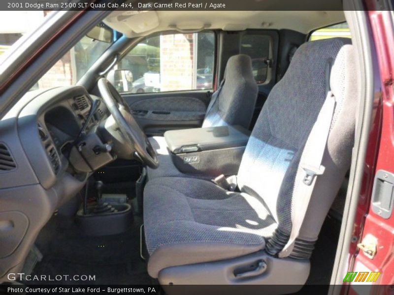 Dark Garnet Red Pearl / Agate 2001 Dodge Ram 2500 SLT Quad Cab 4x4