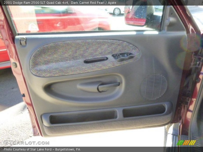 Dark Garnet Red Pearl / Agate 2001 Dodge Ram 2500 SLT Quad Cab 4x4