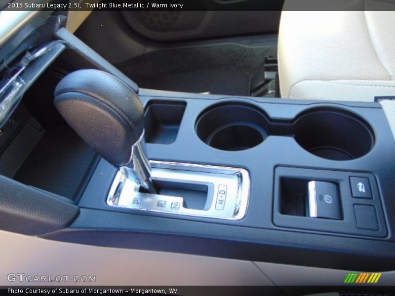 Twilight Blue Metallic / Warm Ivory 2015 Subaru Legacy 2.5i