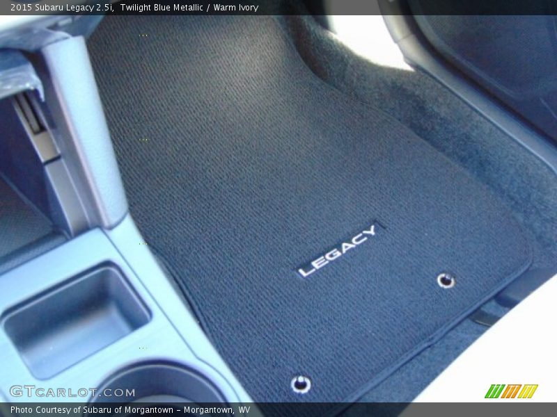 Twilight Blue Metallic / Warm Ivory 2015 Subaru Legacy 2.5i