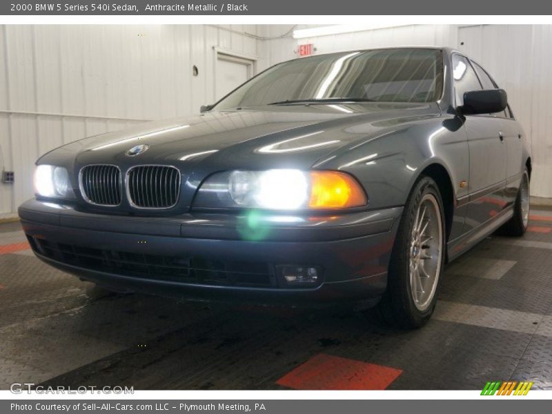 Anthracite Metallic / Black 2000 BMW 5 Series 540i Sedan