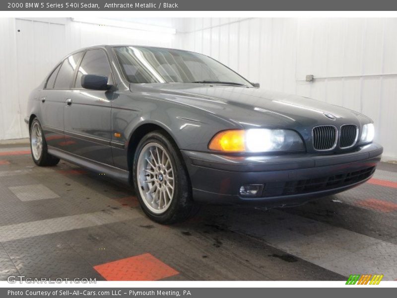 Anthracite Metallic / Black 2000 BMW 5 Series 540i Sedan