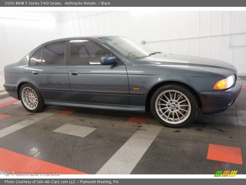 Anthracite Metallic / Black 2000 BMW 5 Series 540i Sedan